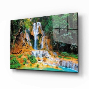 Doğa Manzara Cam Tablo 4mm Dayanıklı Temperli Cam