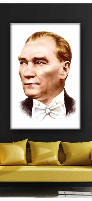 SOYUT ATATÜRK KANVAS TABLO