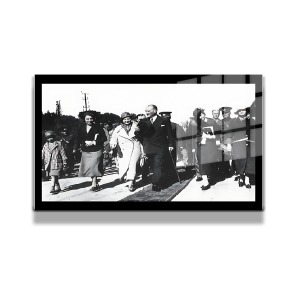 Atatürk Cam Tablo Yatay 118