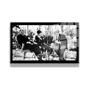 Atatürk Cam Tablo Yatay 122