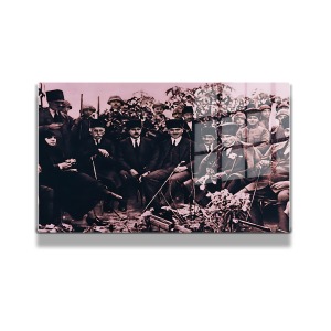 Atatürk Cam Tablo Yatay 603