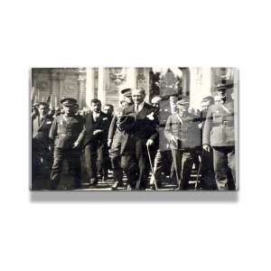 Atatürk Cam Tablo Yatay 403