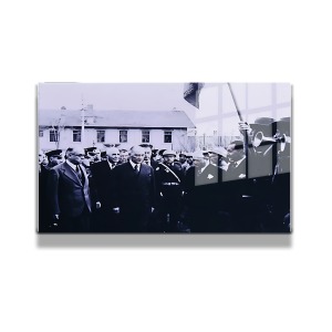 Atatürk Cam Tablo Yatay 530