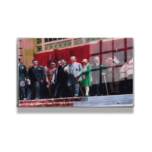 Atatürk Cam Tablo Yatay 686