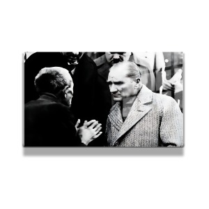 Atatürk Cam Tablo Yatay 484
