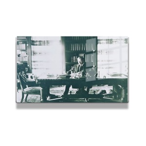 Atatürk Cam Tablo Yatay 604