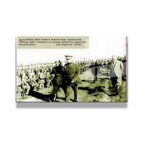 Atatürk Cam Tablo Yatay 708