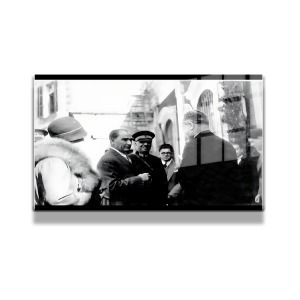 Atatürk Cam Tablo Yatay 156