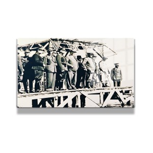 Atatürk Cam Tablo Yatay 632