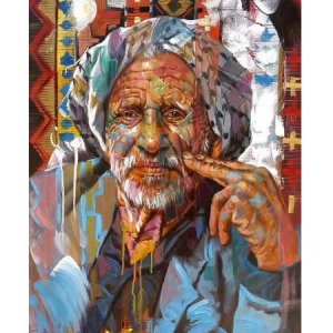  Çınarın Derinliği Sayılarla Boyama Seti Kasnaklı  40 x 50