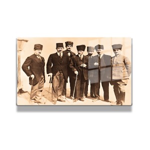 Atatürk Cam Tablo Yatay 497