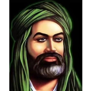  Hz. Ali Portre Sayılarla Boyama Seti Kasnaklı  40 x 50