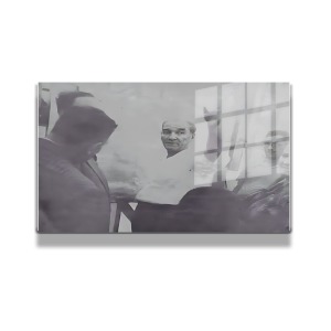 Atatürk Cam Tablo Yatay 308