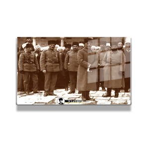 Atatürk Cam Tablo Yatay 431