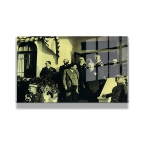 Atatürk Cam Tablo Yatay 535