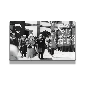 Atatürk Cam Tablo Yatay 358
