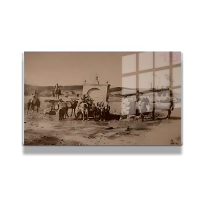Atatürk Cam Tablo Yatay 764
