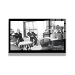 Atatürk Cam Tablo Yatay 121