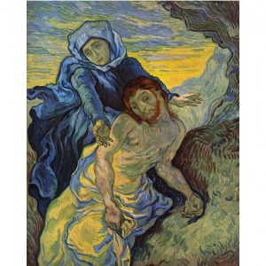  Van Gogh Pieta Sayılarla Boyama Seti Kasnaklı  40 x 50