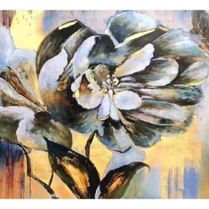  Çiçeğin Hikayesi Sayılarla Boyama Seti Kasnaklı  40 x 50