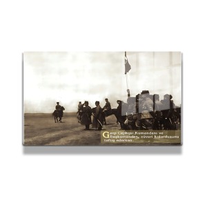 Atatürk Cam Tablo Yatay 816
