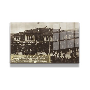 Atatürk Cam Tablo Yatay 789