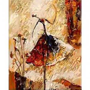  Çöl Dansı 3 Sayılarla Boyama Seti Kasnaklı  40 x 50
