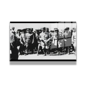 Atatürk Cam Tablo Yatay 285
