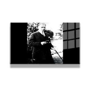 Atatürk Cam Tablo Yatay 81