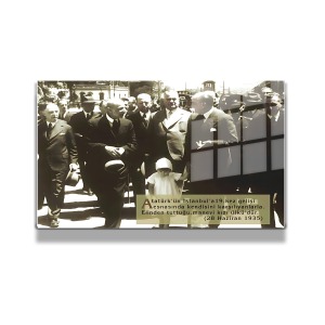 Atatürk Cam Tablo Yatay 747