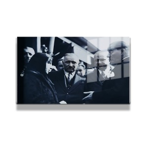 Atatürk Cam Tablo Yatay 571