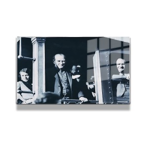 Atatürk Cam Tablo Yatay 583