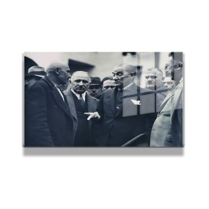 Atatürk Cam Tablo Yatay 526