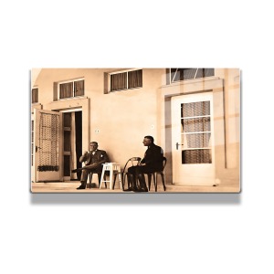 Atatürk Cam Tablo Yatay 555