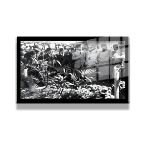 Atatürk Cam Tablo Yatay 102