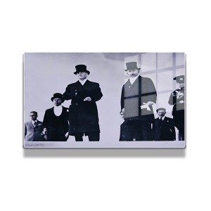 Atatürk Cam Tablo Yatay 542