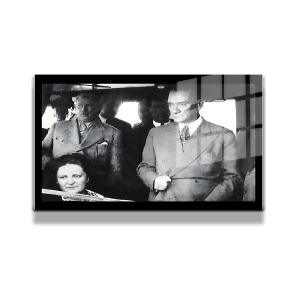 Atatürk Cam Tablo Yatay 228