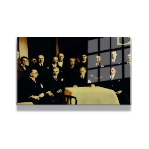 Atatürk Cam Tablo Yatay 567