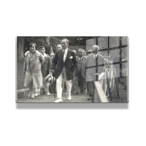 Atatürk Cam Tablo Yatay 387