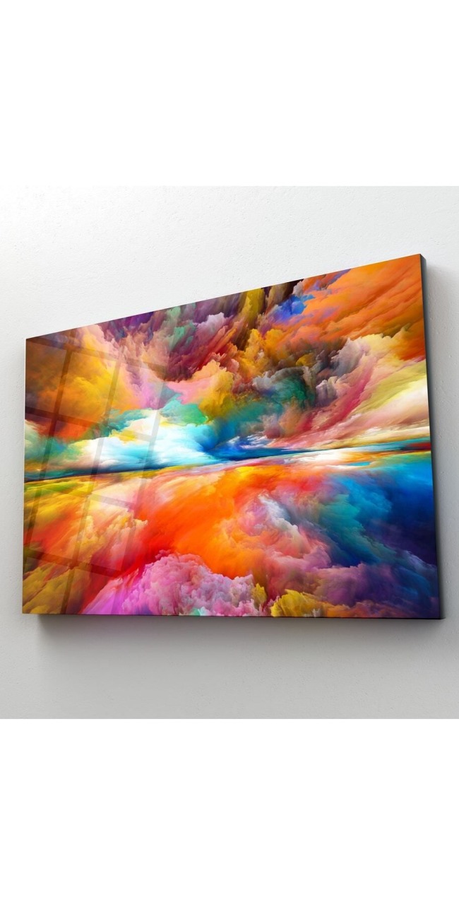 Sanat Dekoratif Cam Tablo Temperli 4 Mm