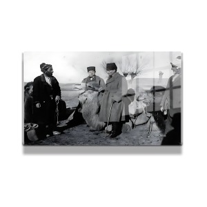 Atatürk Cam Tablo Yatay 353