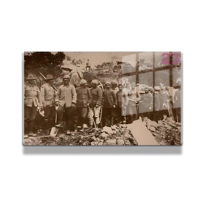 Atatürk Cam Tablo Yatay 767