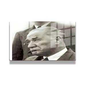 Atatürk Cam Tablo Yatay 433