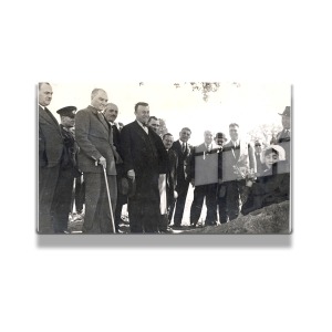 Atatürk Cam Tablo Yatay 162