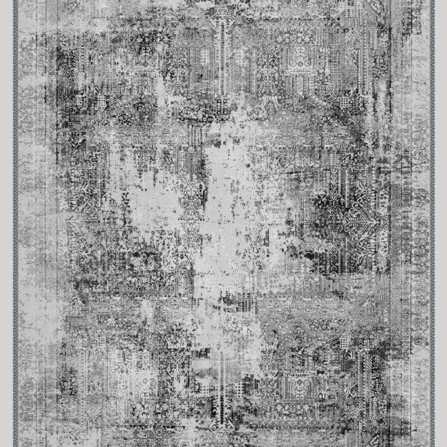 Vintage Desenli Halı, Pamuk Dokuma Pamuklu Taban Dekoratif Halı Kilim 64