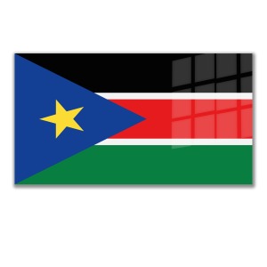 Dünya Ülke Bayrakları Güney Sudan