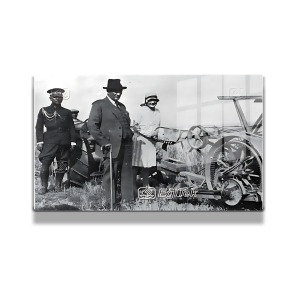 Atatürk Cam Tablo Yatay 471