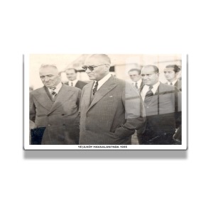 Atatürk Cam Tablo Yatay 425