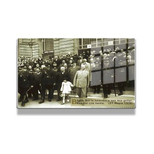 Atatürk Cam Tablo Yatay 743