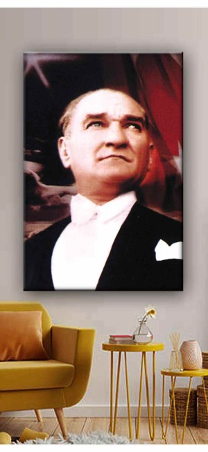 EN GÜZEL ATATÜRK KANVAS TABLO